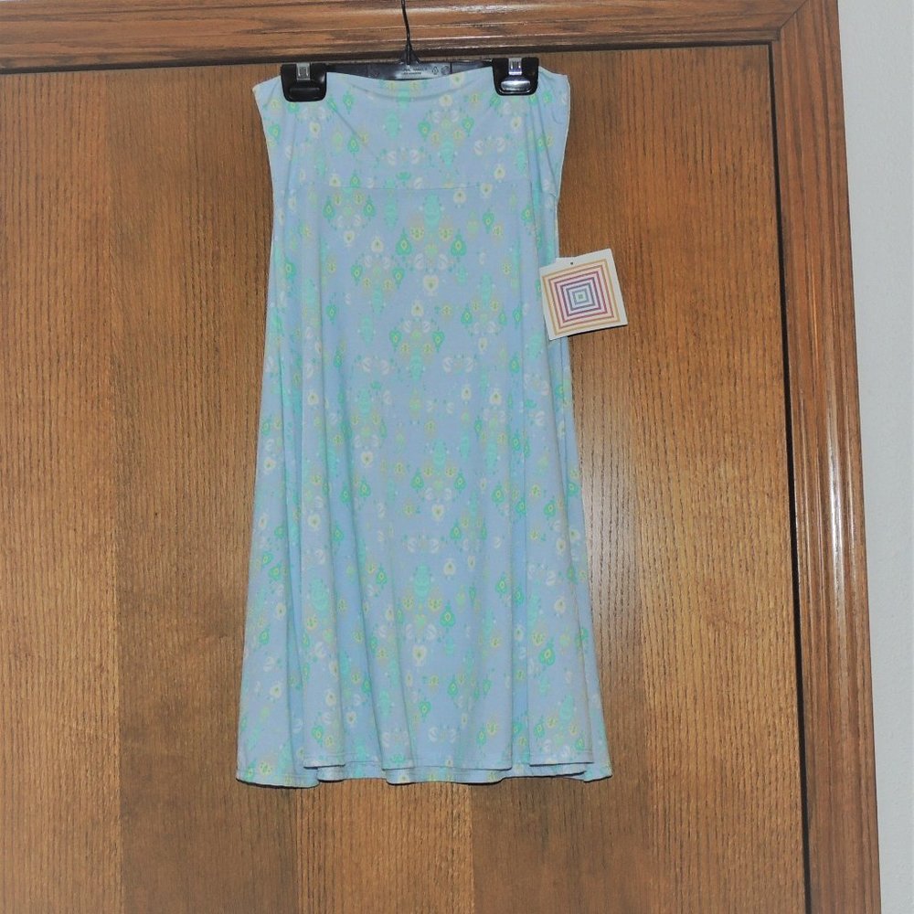 LuLaRoe Azure Skirt NWT